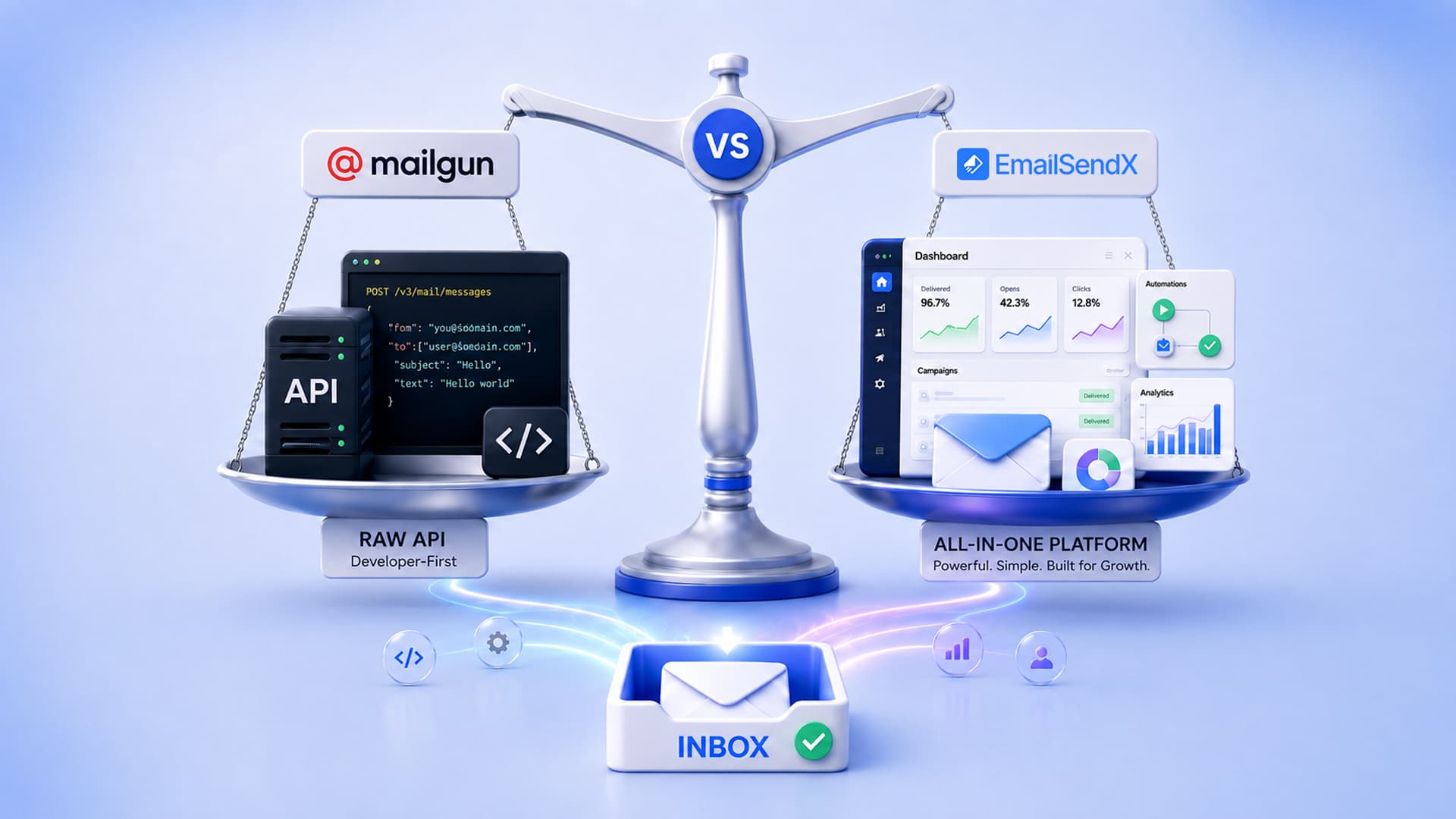 EmailSendX vs Mailgun | Honest Comparison | 2026 | EmailSendX