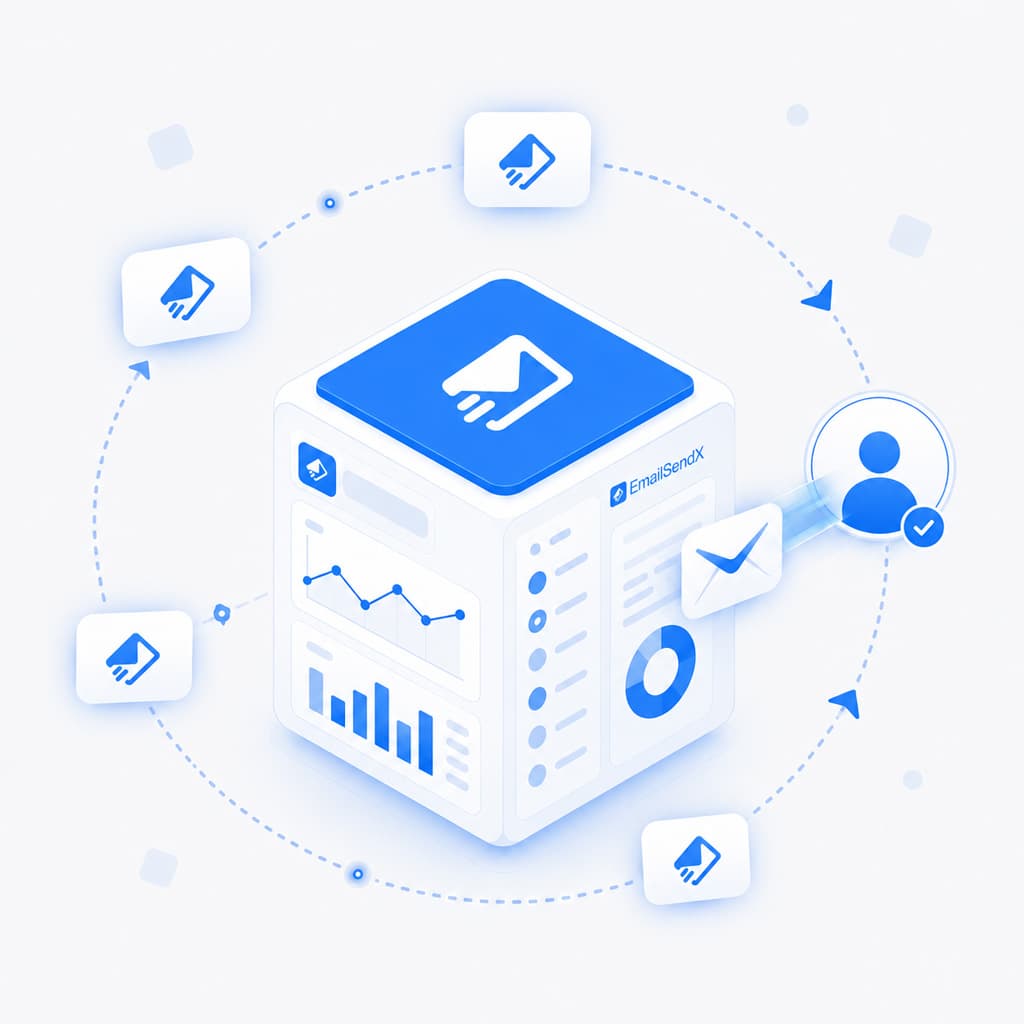 Automated lifecycle email loop guiding a SaaS trial user toward activation