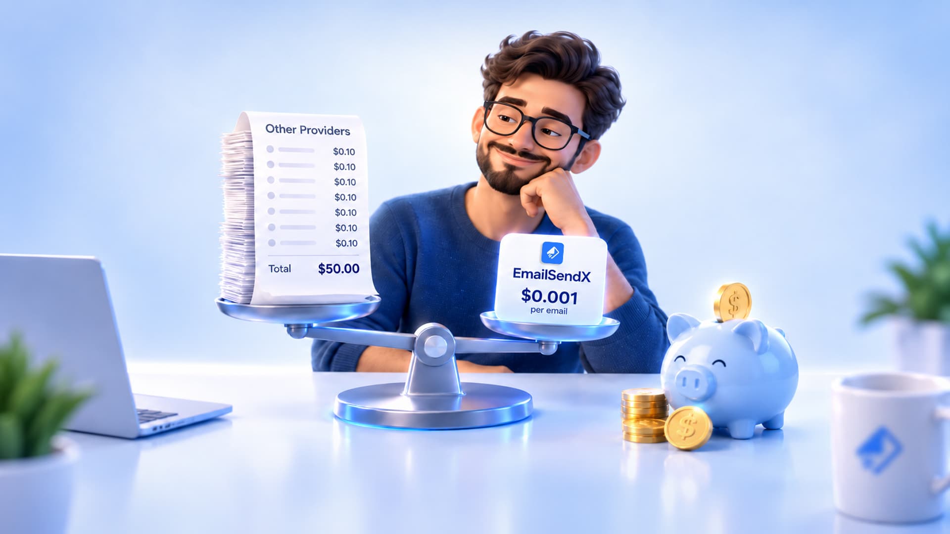 Cheapest transactional email api | EmailSendX
